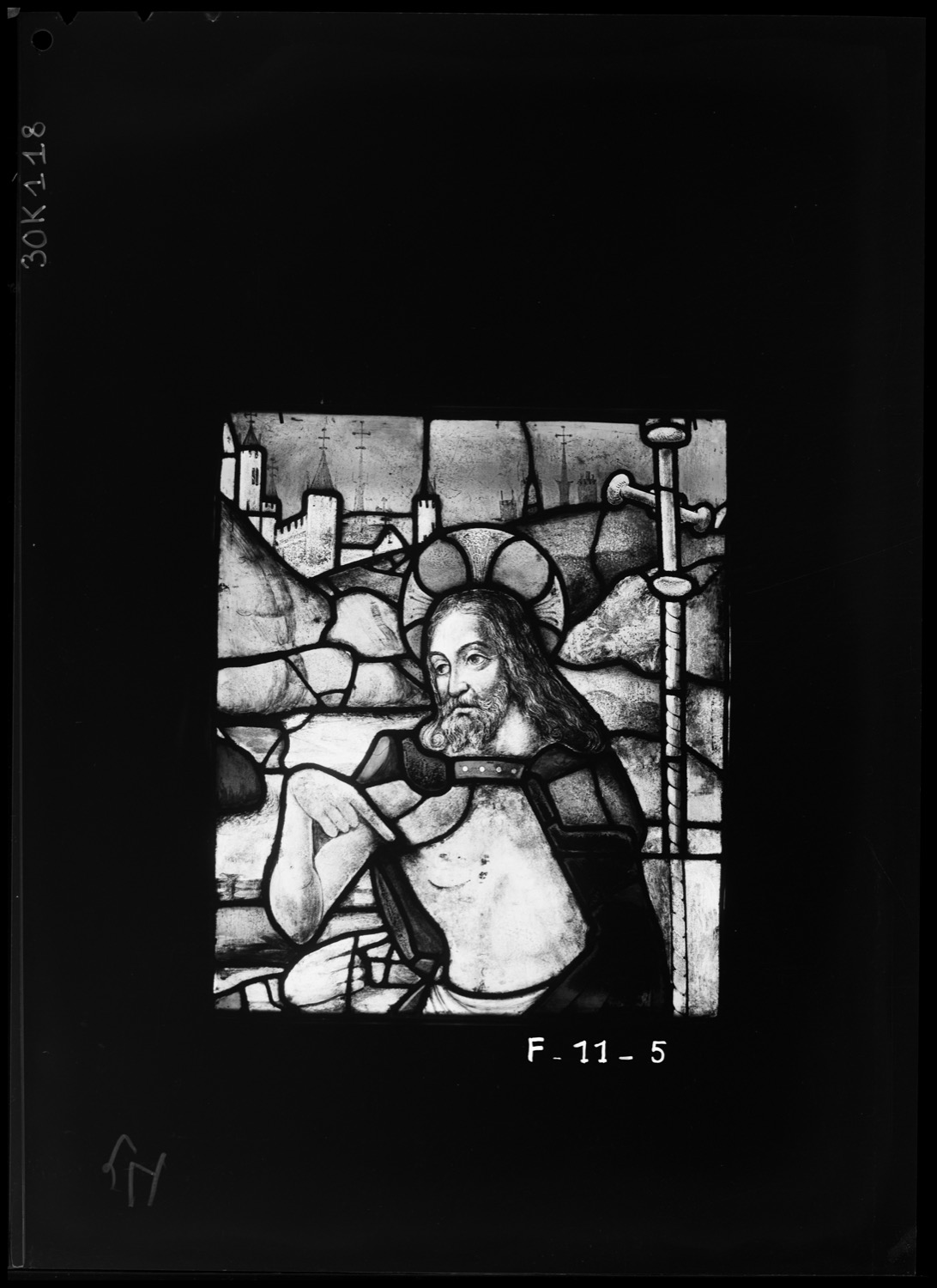 Baie 11, panneau de vitrail 5 [Baie 2]