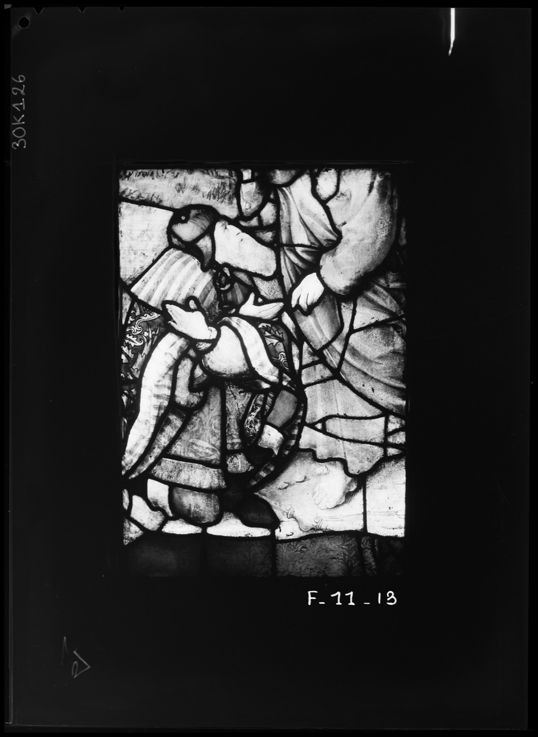 Baie 11, panneau de vitrail 13 [Baie 2]