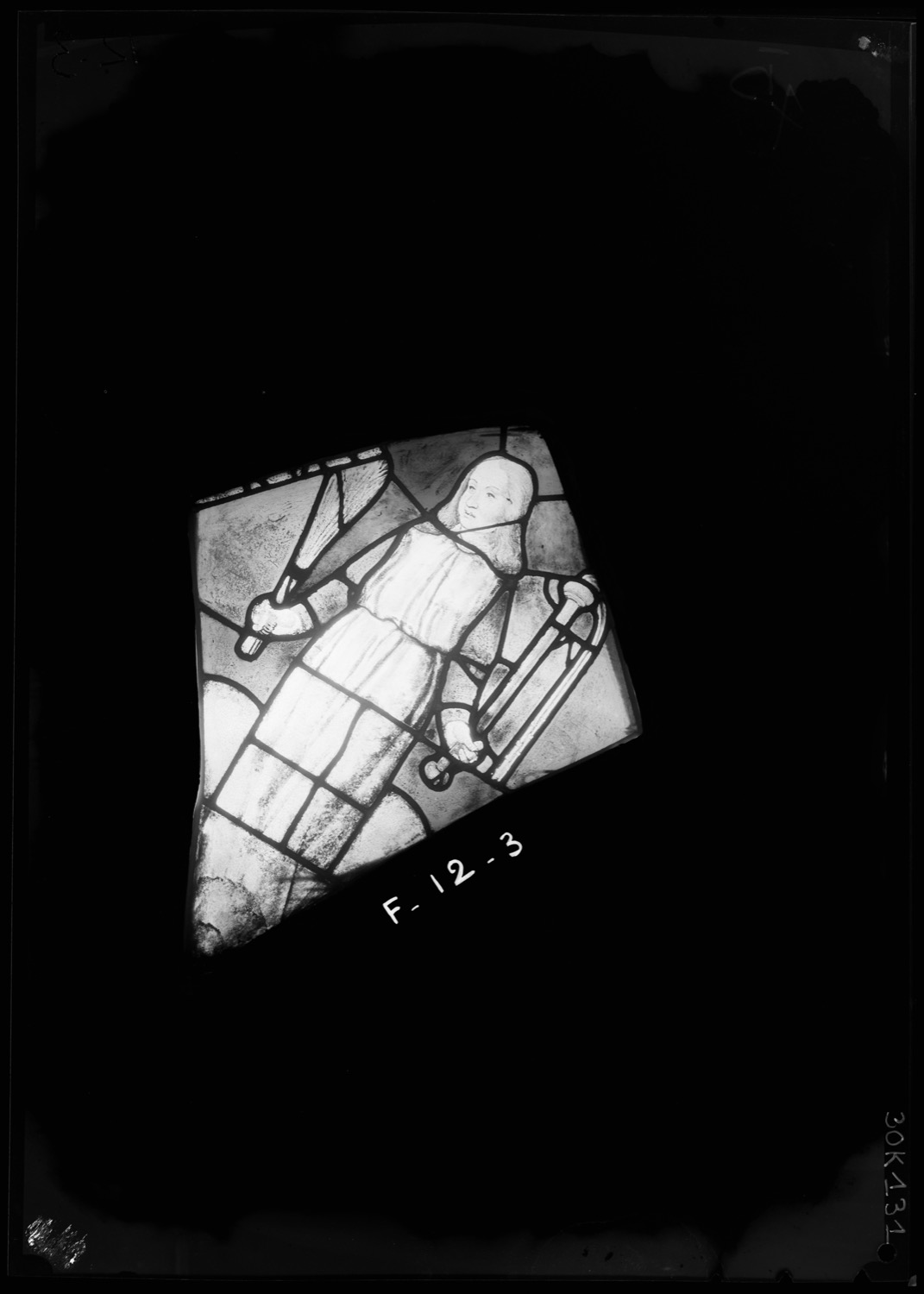 Baie 12, panneau de vitrail 3 [Baie 4]