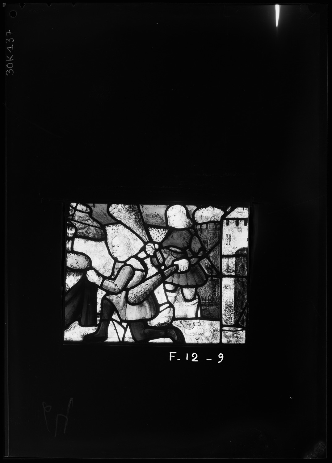 Baie 12, panneau de vitrail 9 [Baie 4]