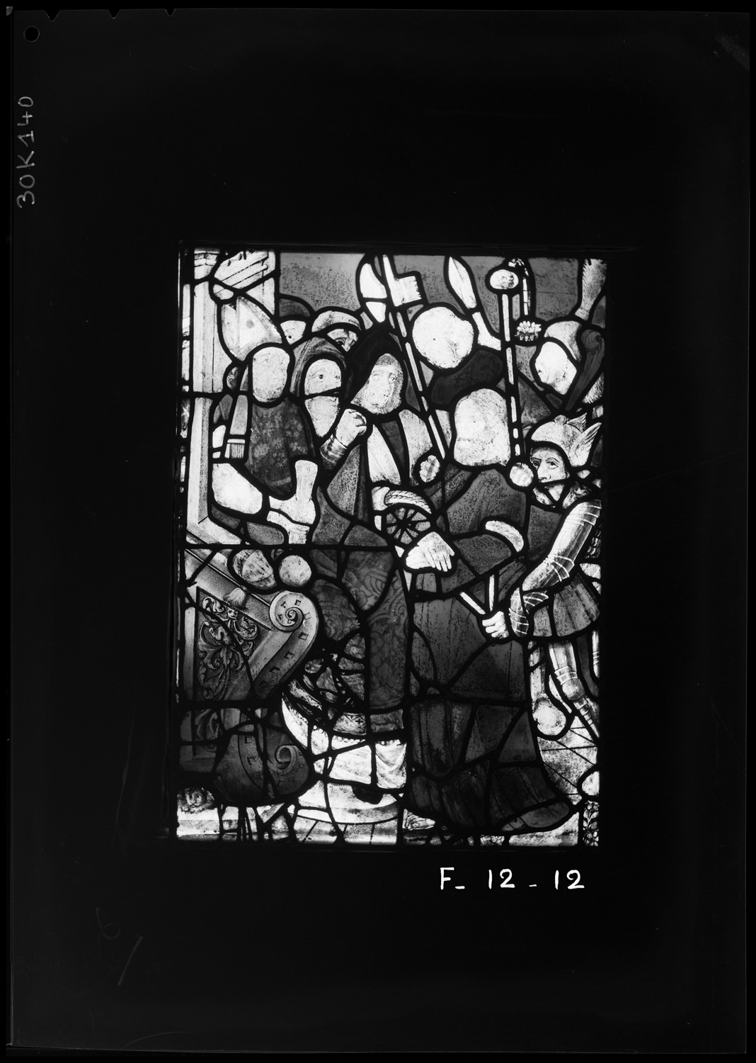 Baie 12, panneau de vitrail 12 [Baie 4]