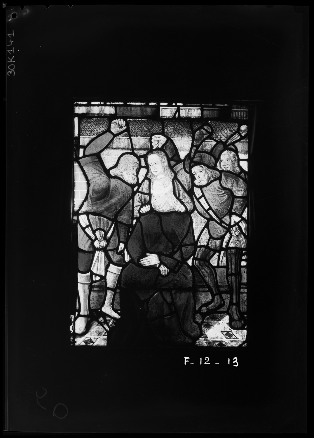 Baie 12, panneau de vitrail 13 [Baie 4]