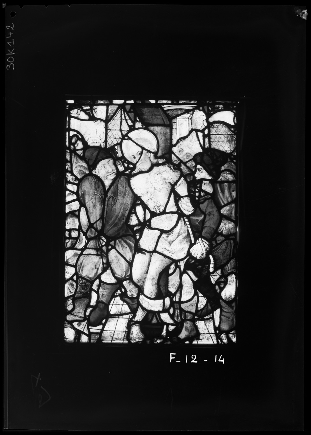 Baie 12, panneau de vitrail 14 [Baie 4]