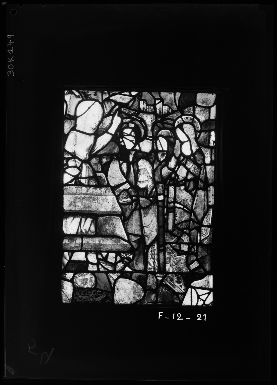 Baie 12, panneau de vitrail 21 [Baie 4]