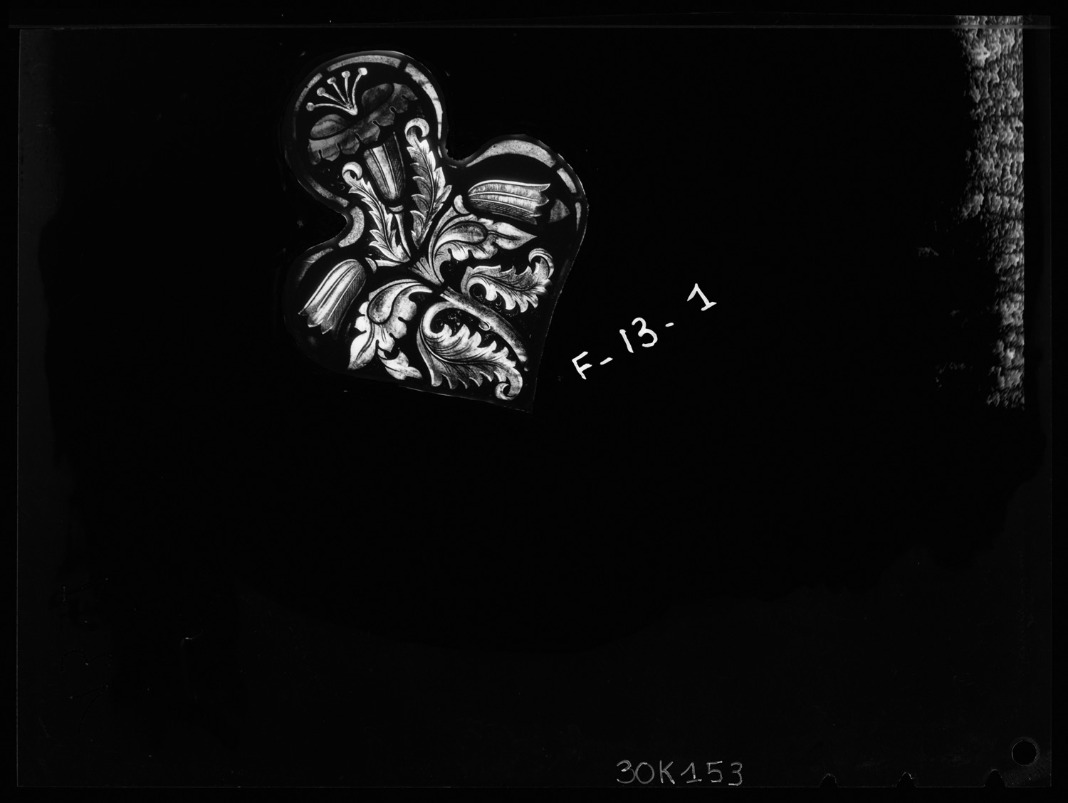 Baie 13, panneau de vitrail 1 [Baie 6]