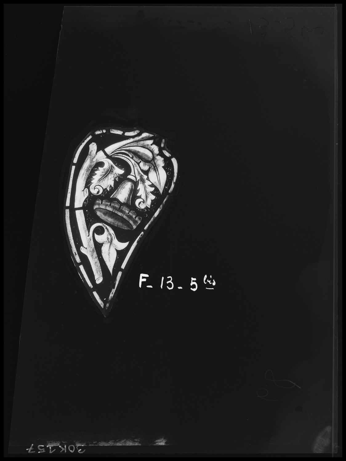 Baie 13, panneau de vitrail 5bis [Baie 6]