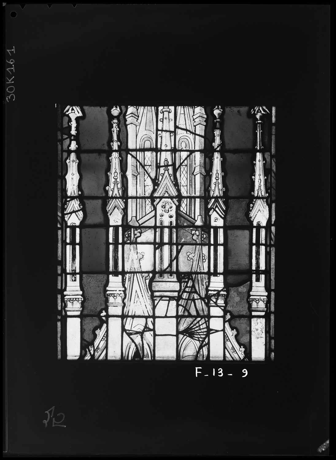 Baie 13, panneau de vitrail 9 [Baie 6]