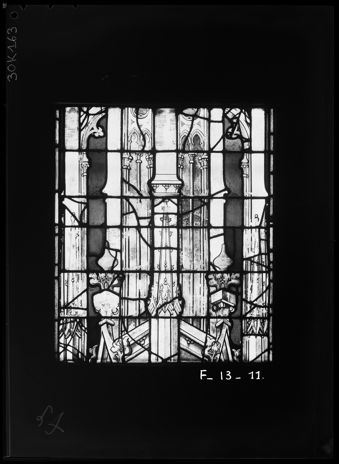 Baie 13, panneau de vitrail 11 [Baie 6]