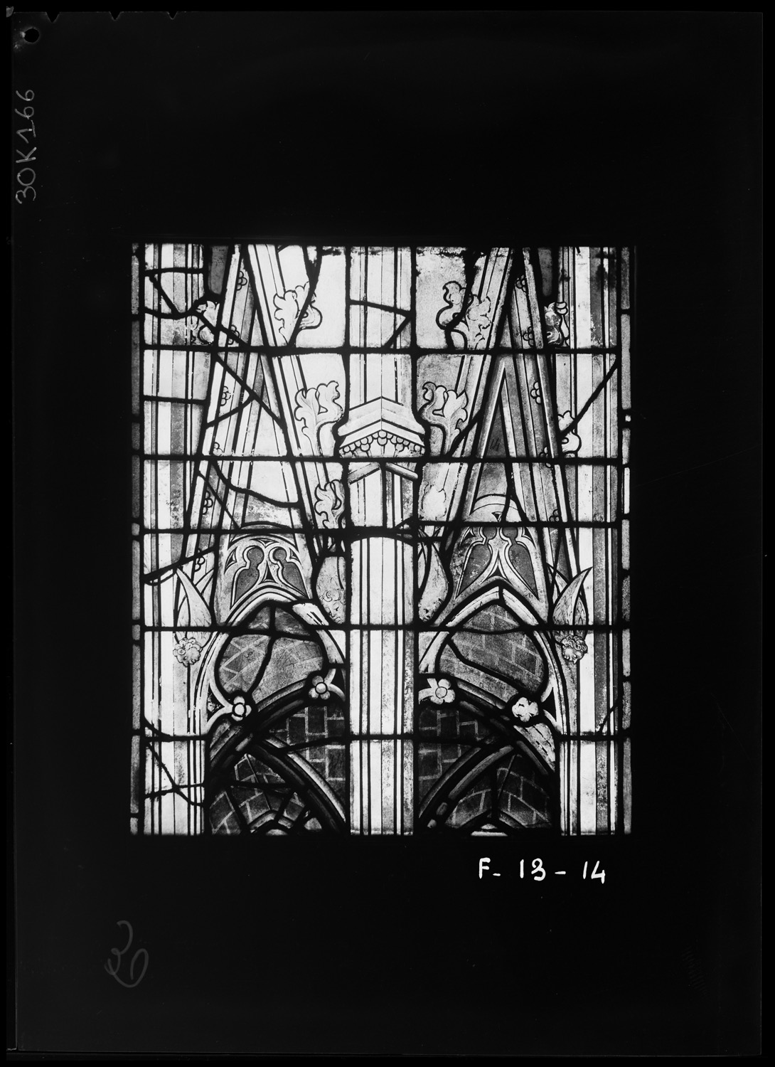 Baie 13, panneau de vitrail 14 [Baie 6]