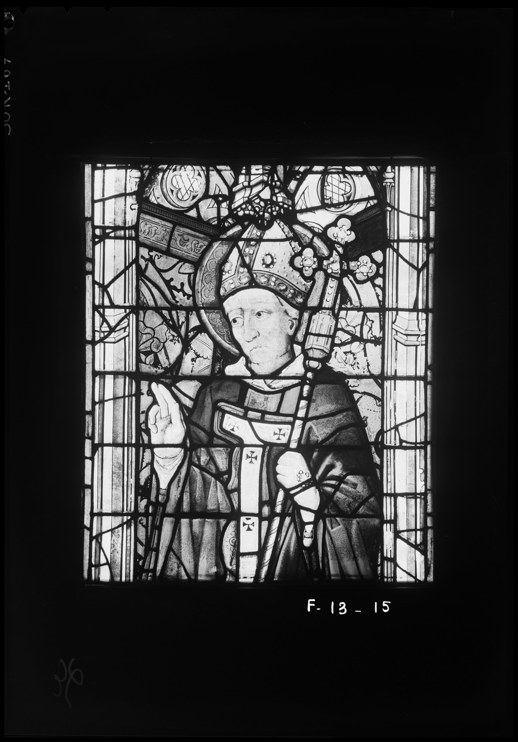 Baie 13, panneau de vitrail 15 [Baie 6]