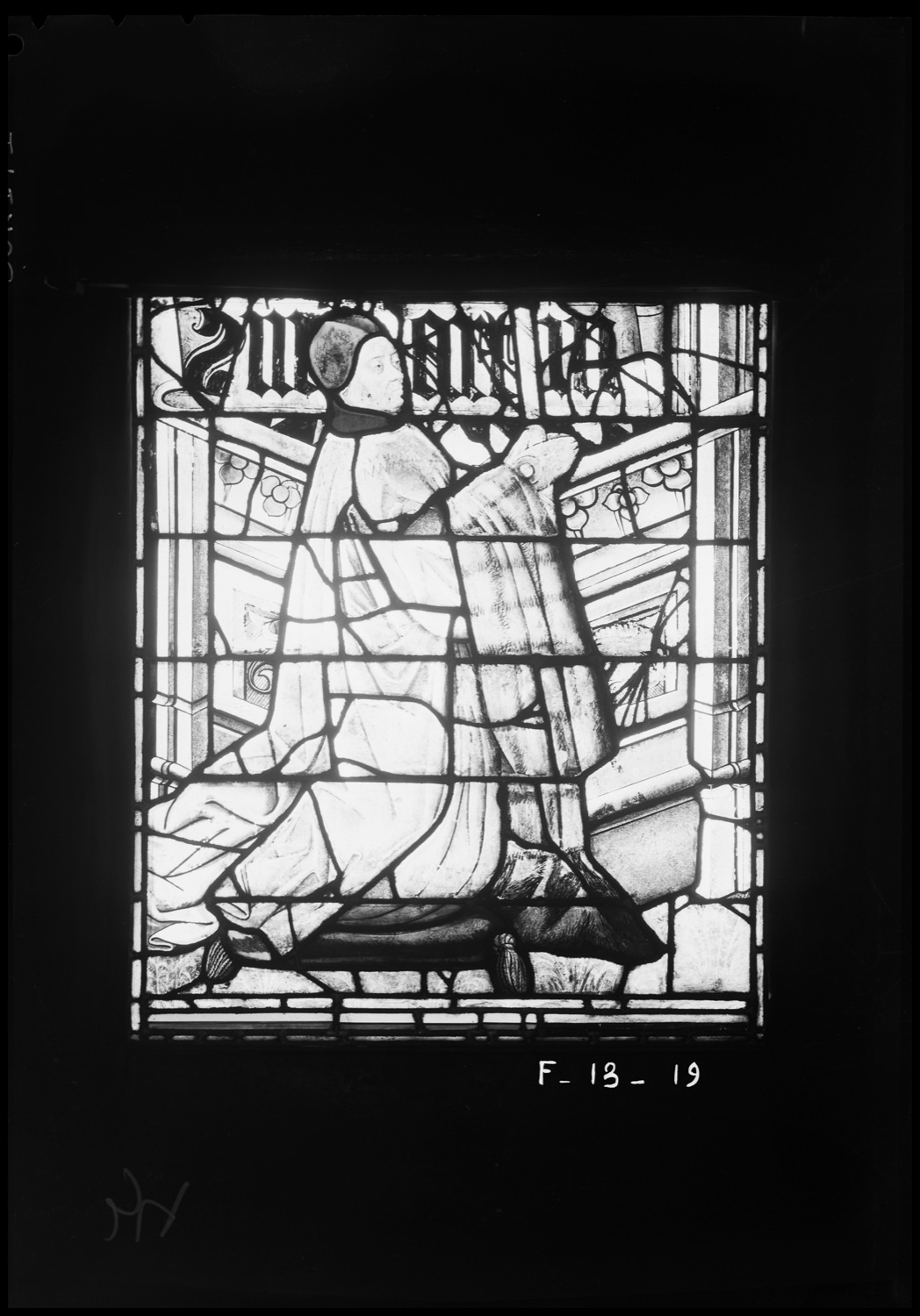 Baie 13, panneau de vitrail 19 [Baie 6]