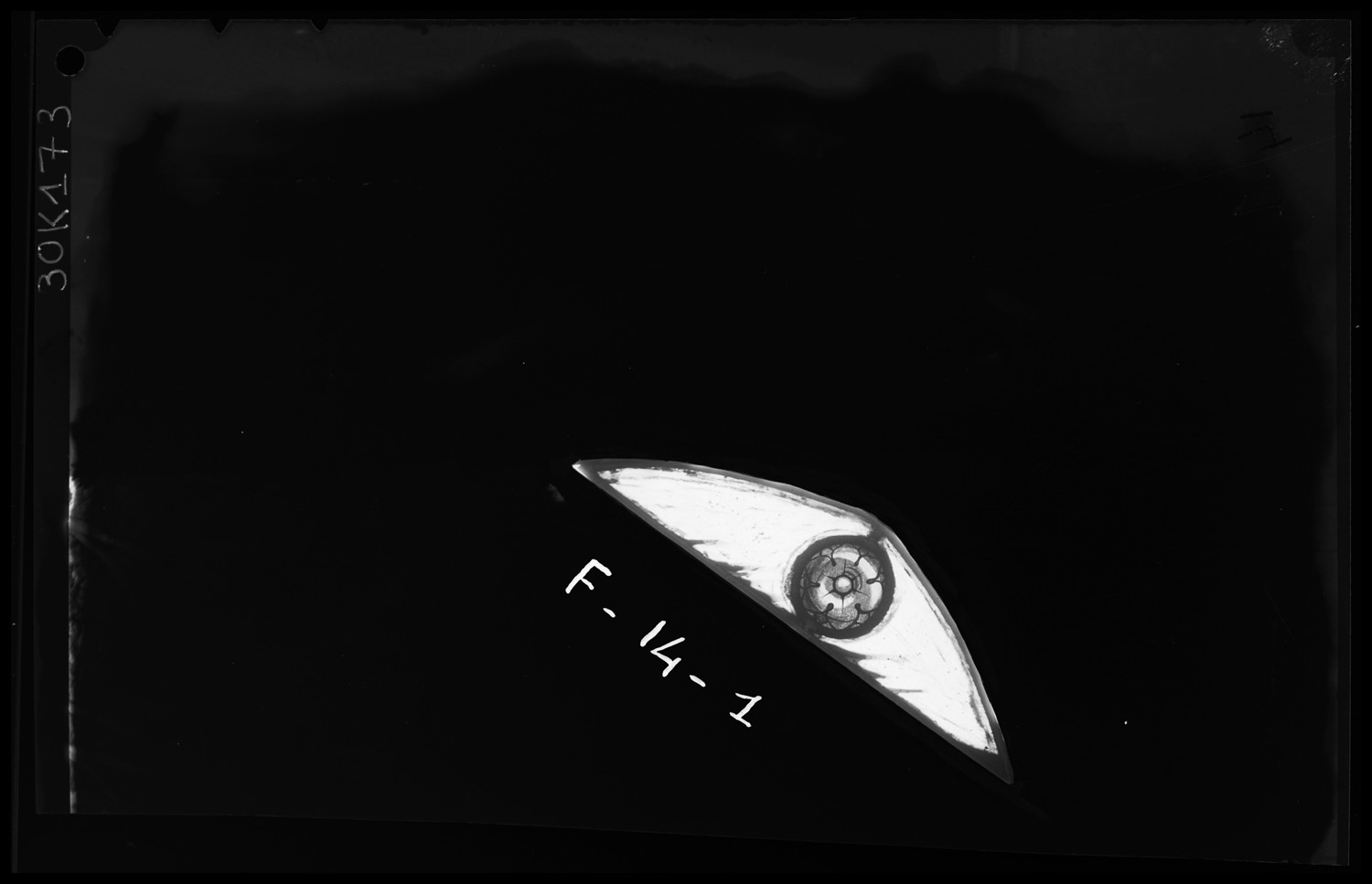 Baie 14, panneau de vitrail 1 [Baie 8]