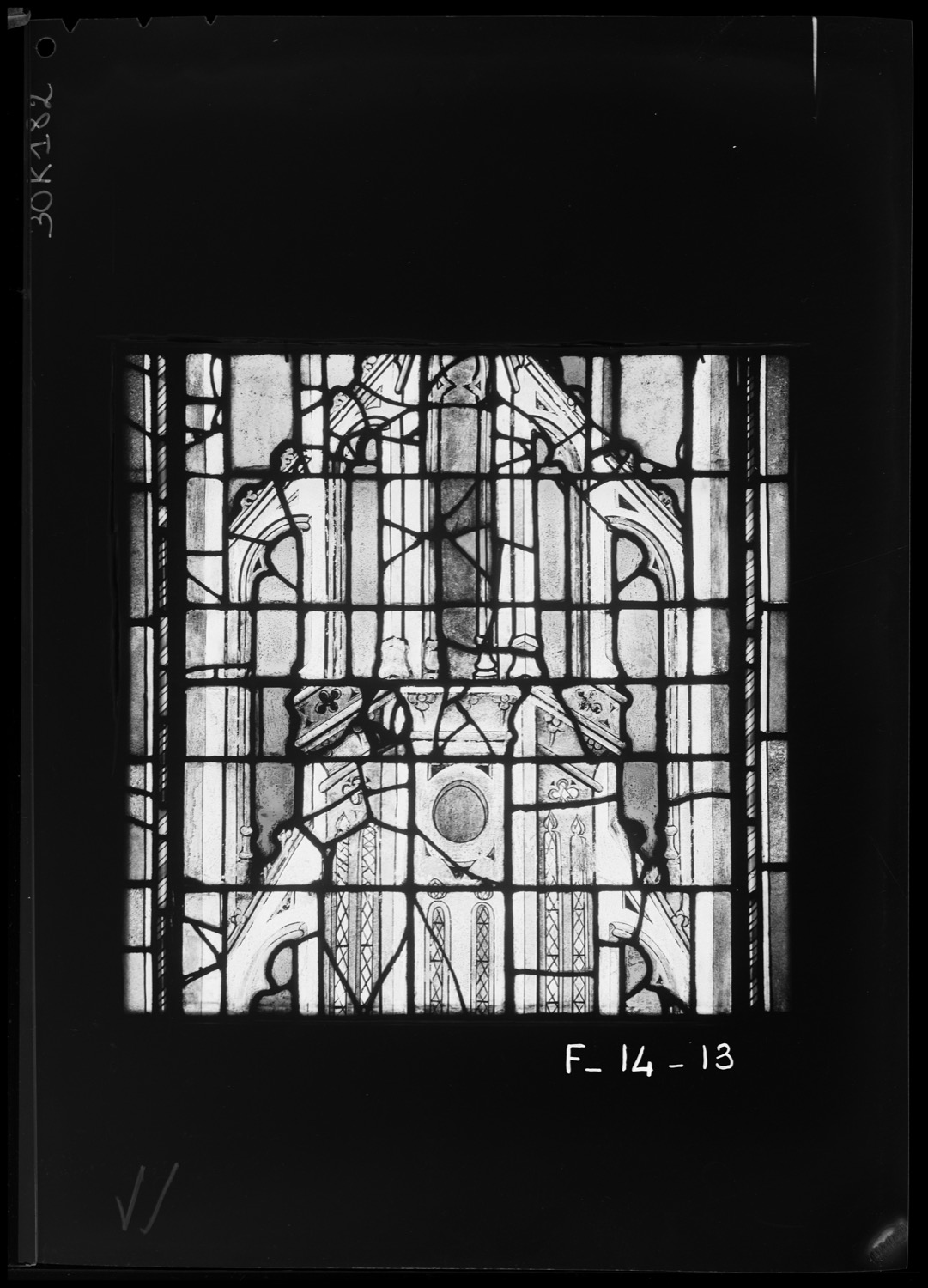 Baie 14, panneau de vitrail 13 [Baie 8]