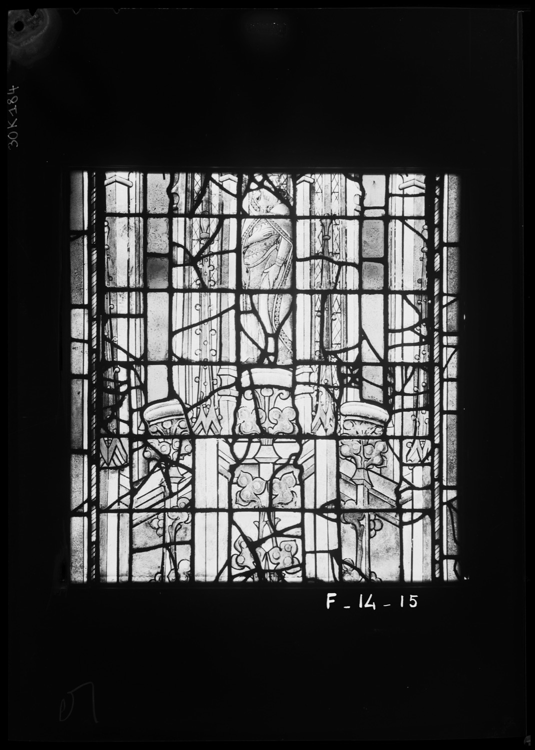 Baie 14, panneau de vitrail 15 [Baie 8]