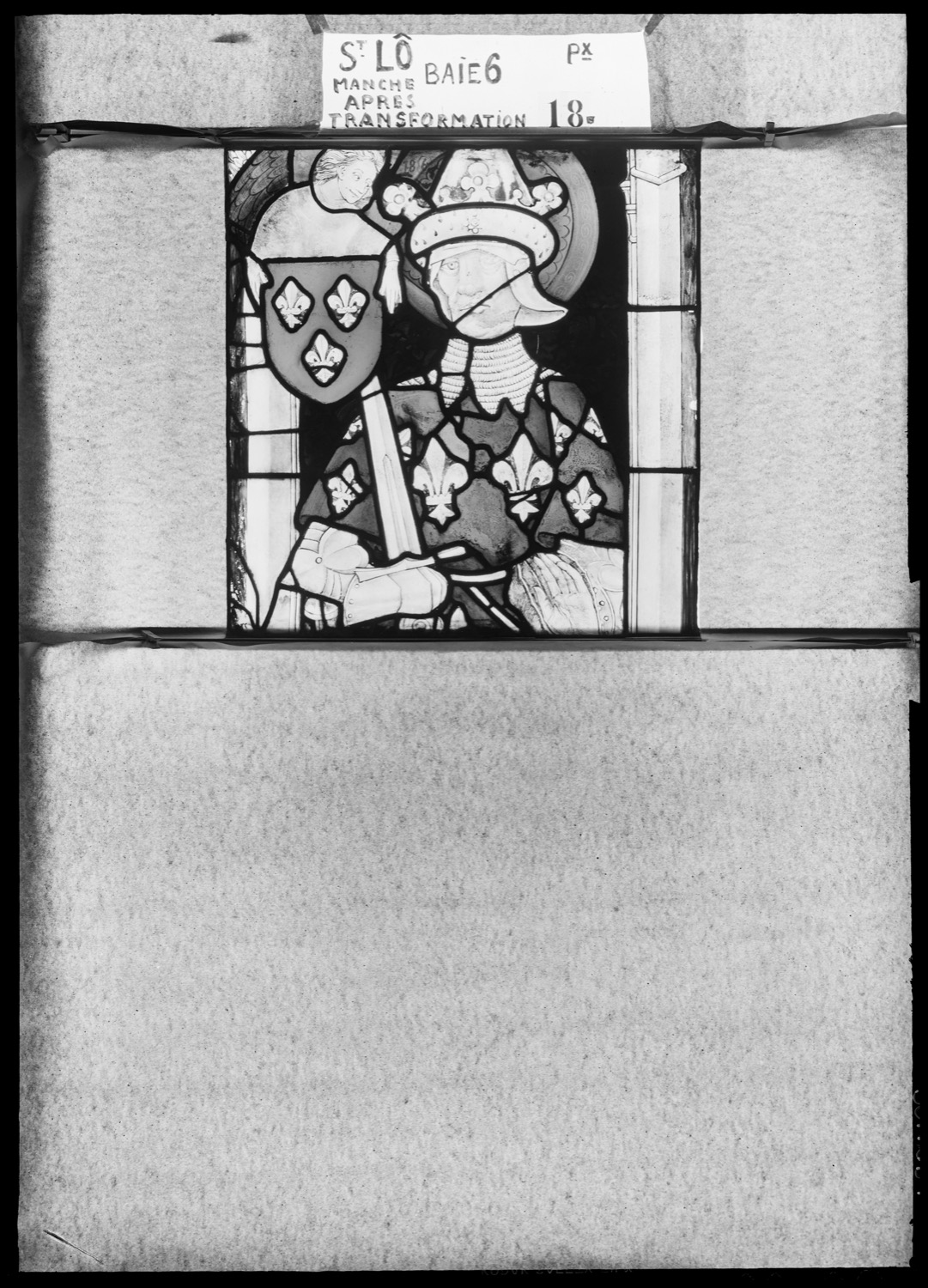 Baie 6, panneau de vitrail 18 [Baie 26]