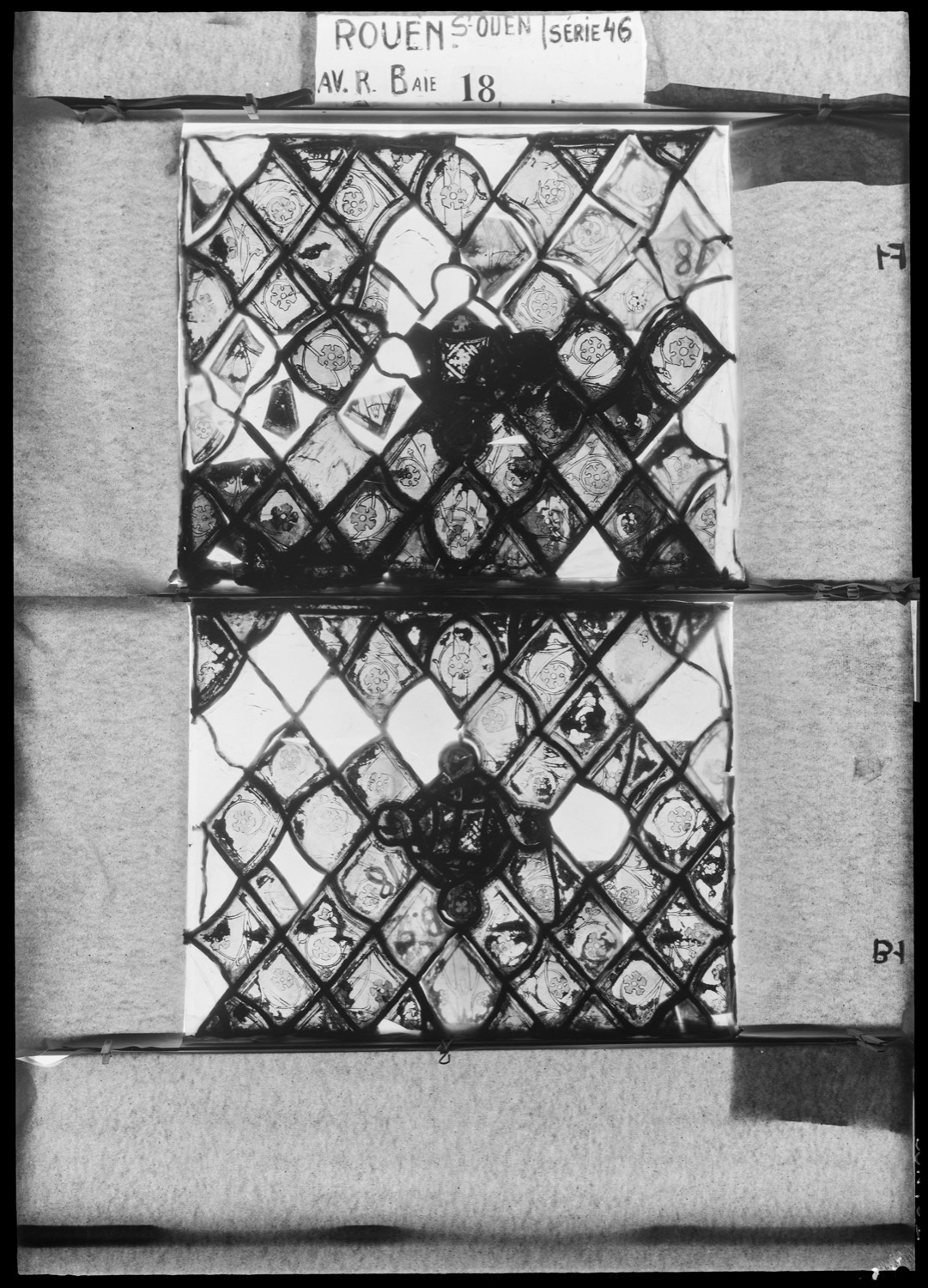 Eglise abbatiale : baie 18