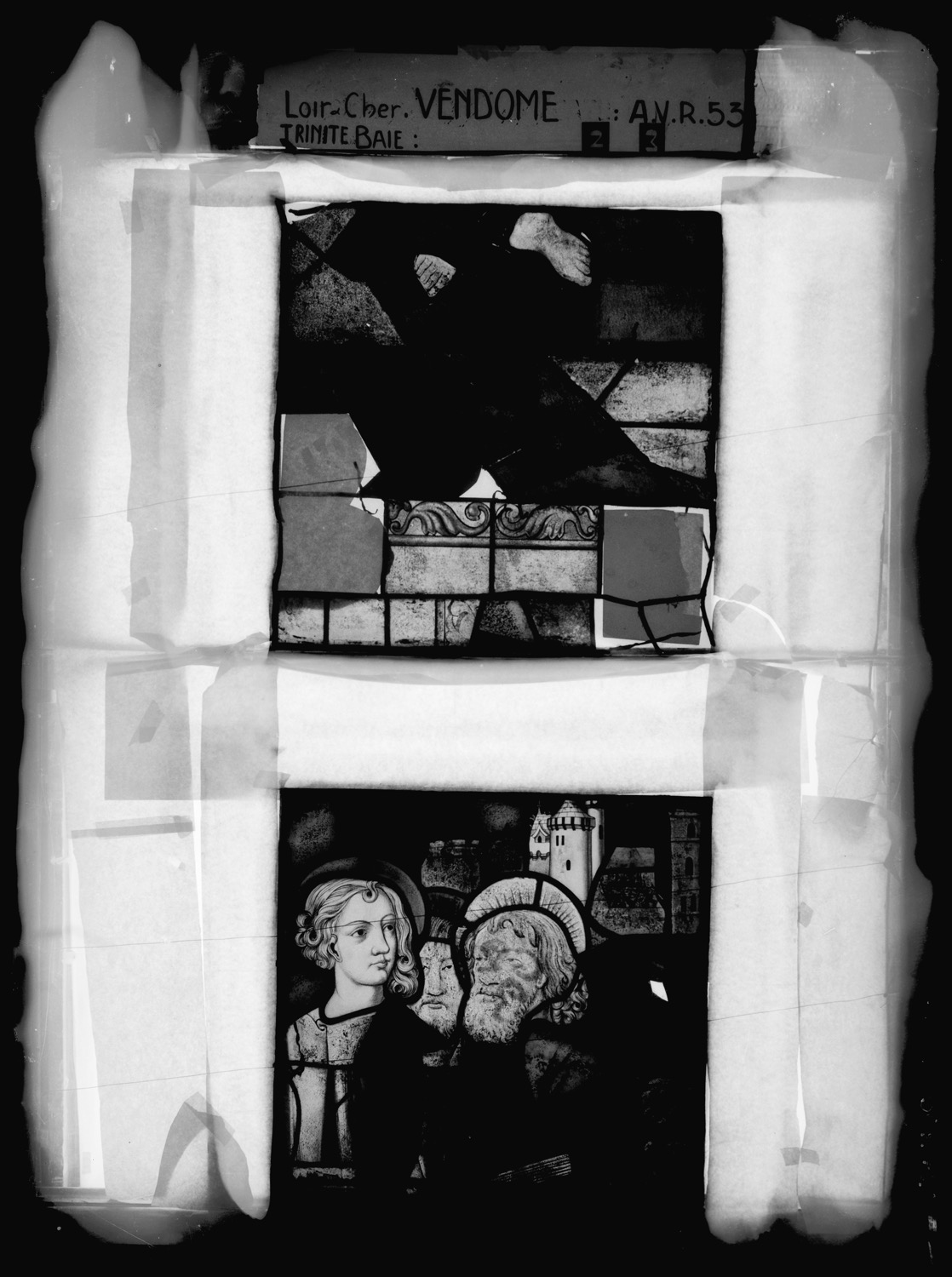 Panneaux de vitrail 2 et 3 [Baie 33]