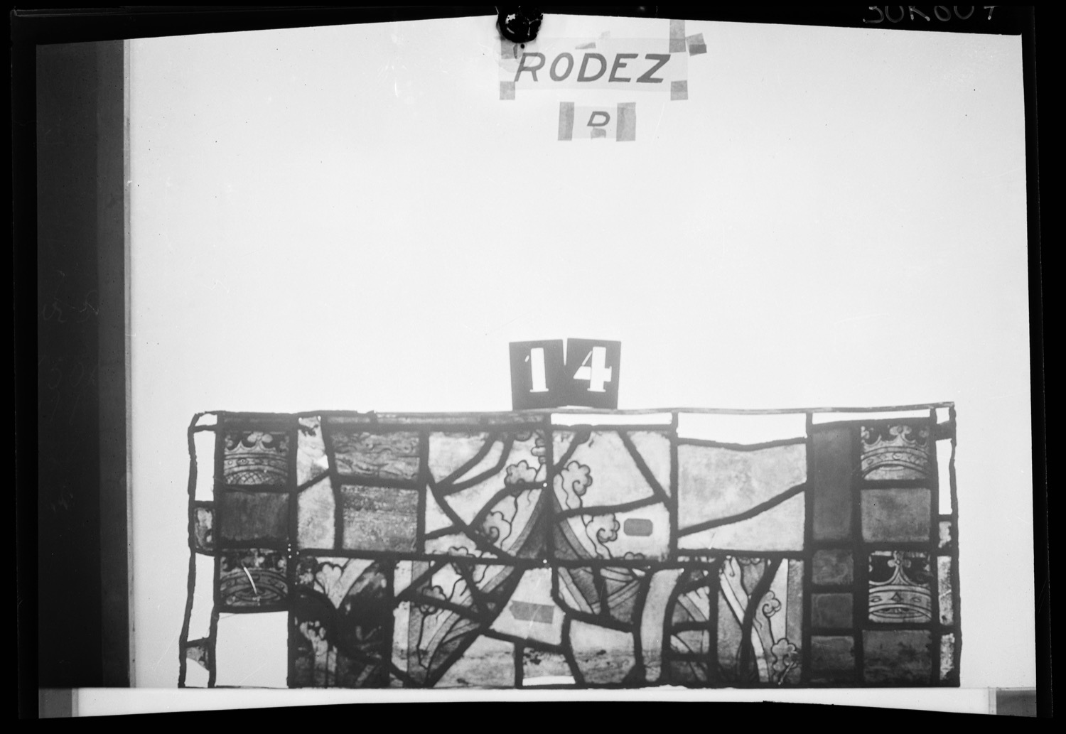 Baie D, panneau de vitrail 14 [Baie 12]