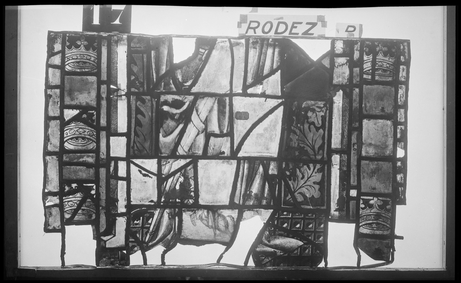 Baie D, panneau de vitrail 17 [Baie 12]