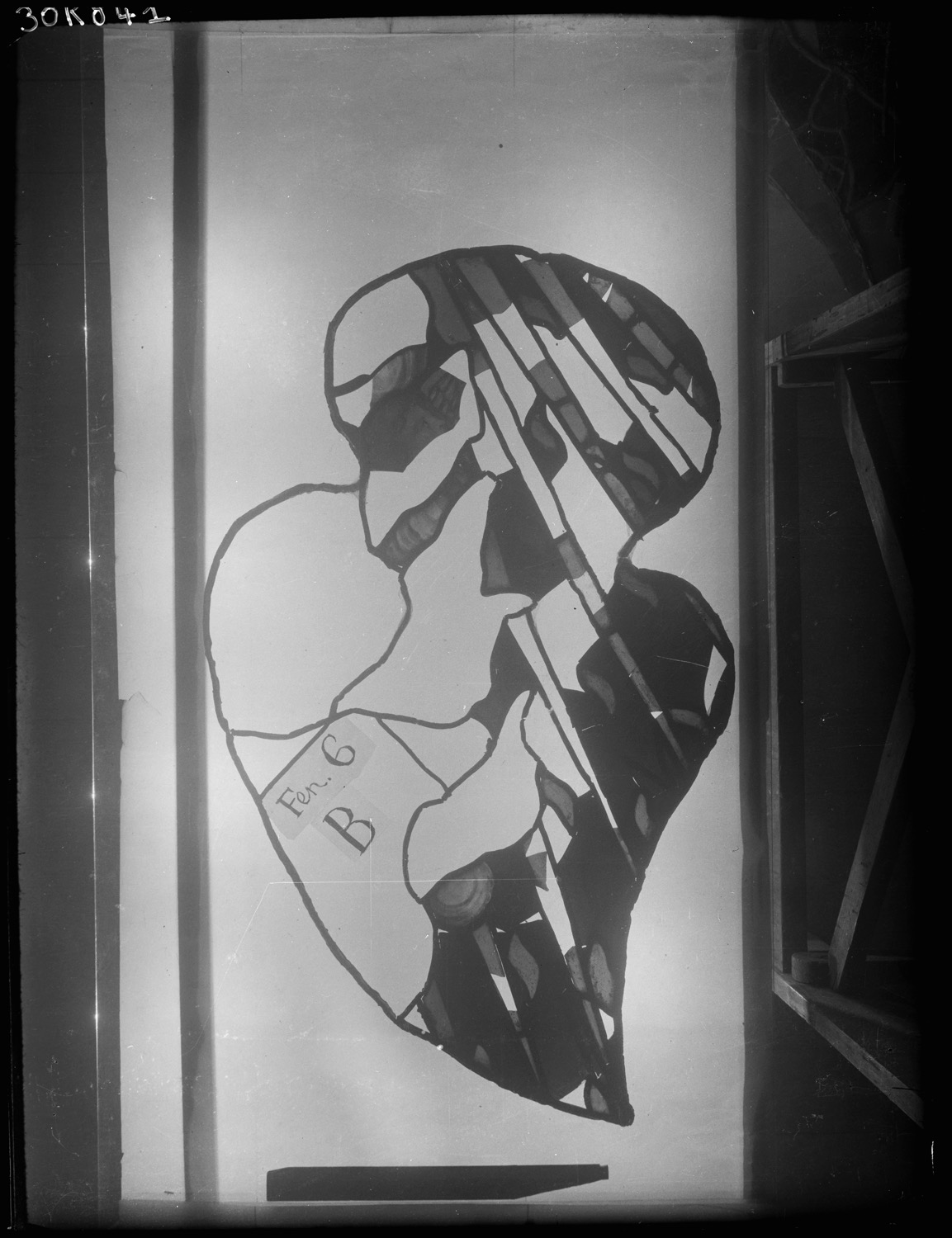 Baie 6, panneau de vitrail B [Baie 11]