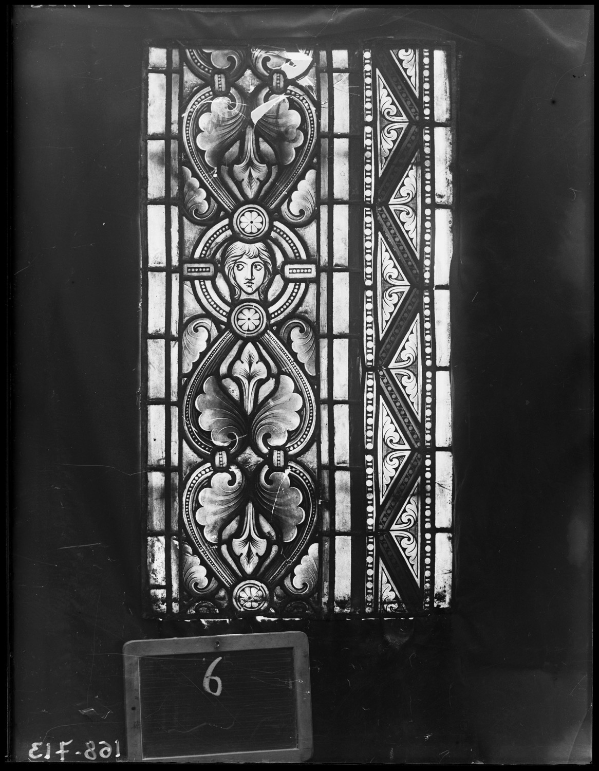 Panneau de vitrail 6 [Baie 111]