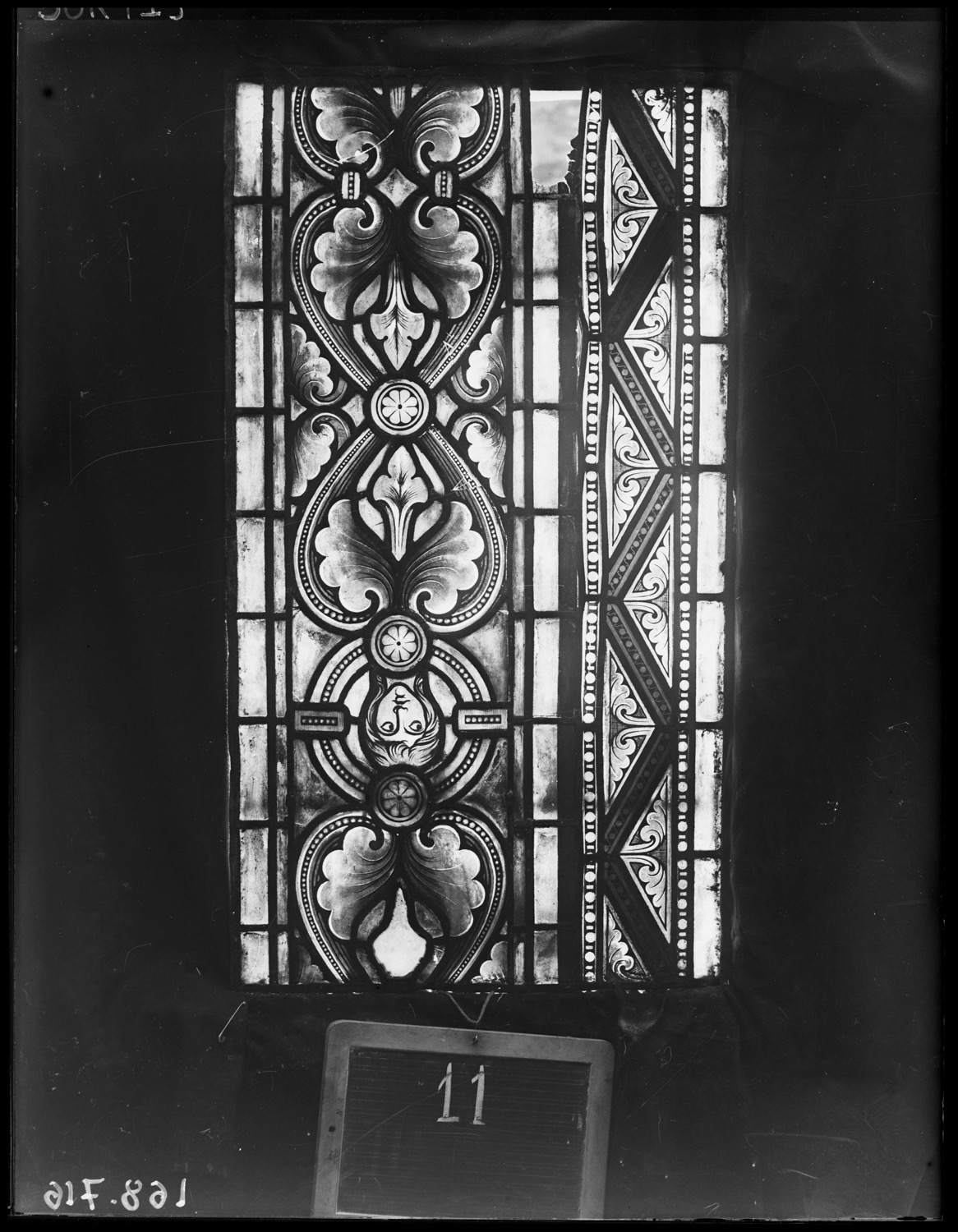Panneau de vitrail 11 [Baie 111]