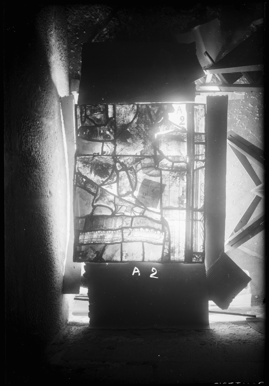 Panneau de vitrail A2 [Baie 13]