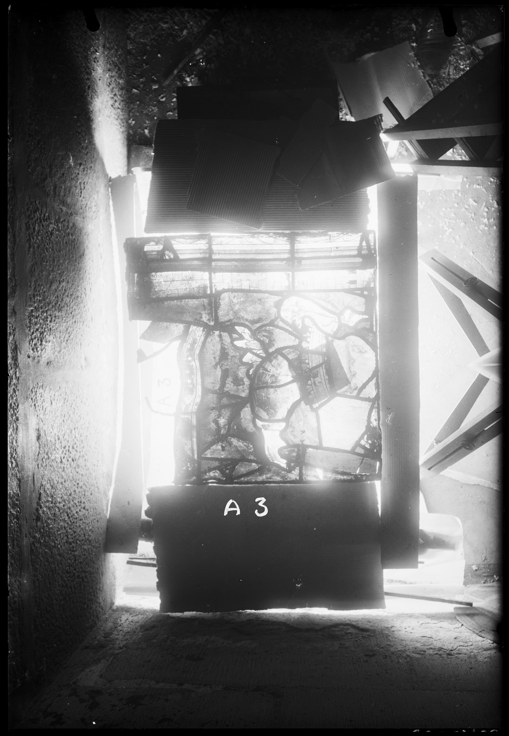 Panneau de vitrail A3 [Baie 13]