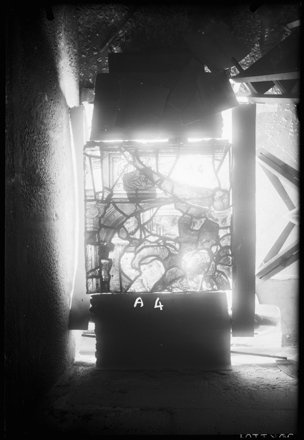 Panneau de vitrail A4 [Baie 13]