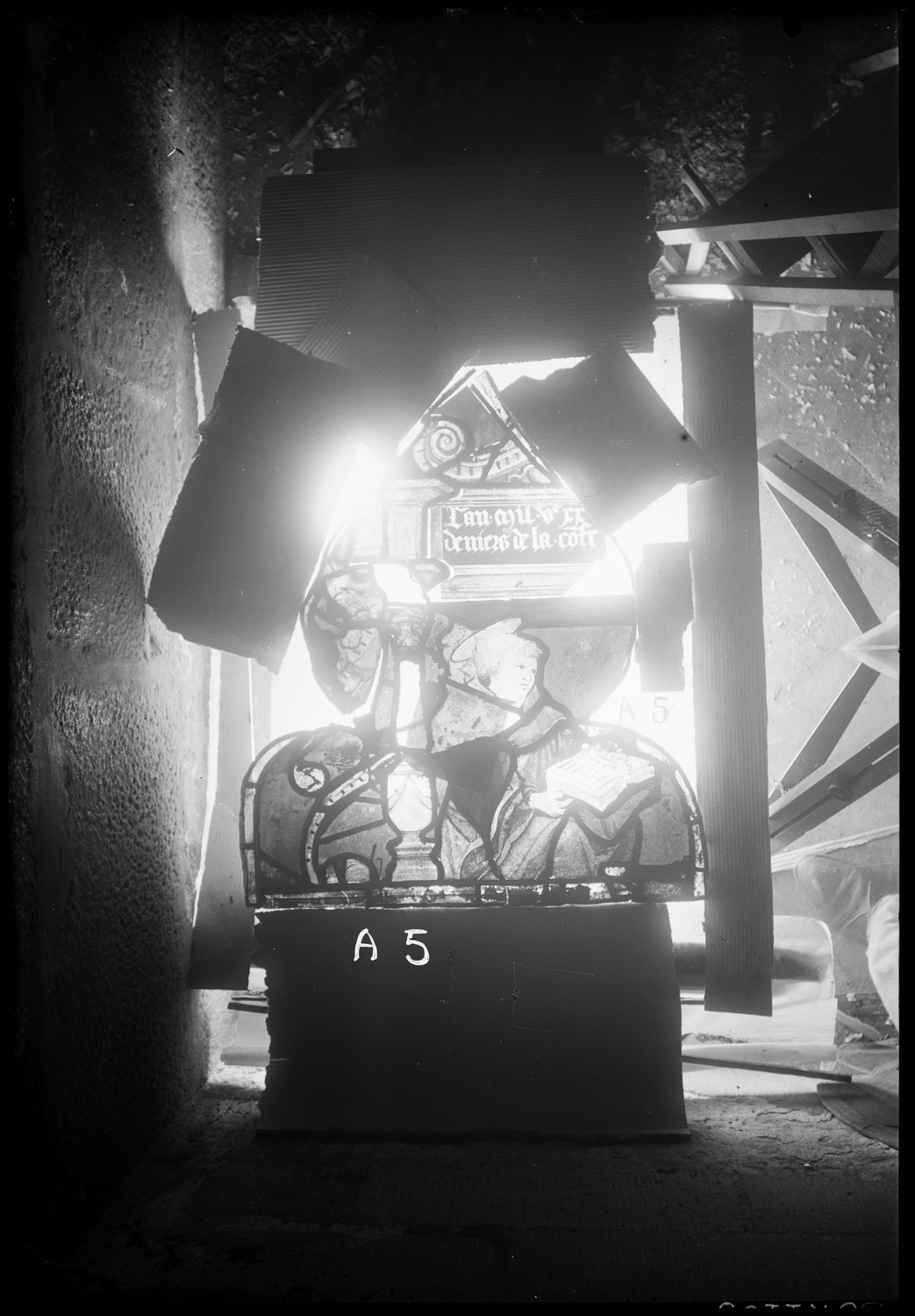 Panneau de vitrail A5 [Baie 13]