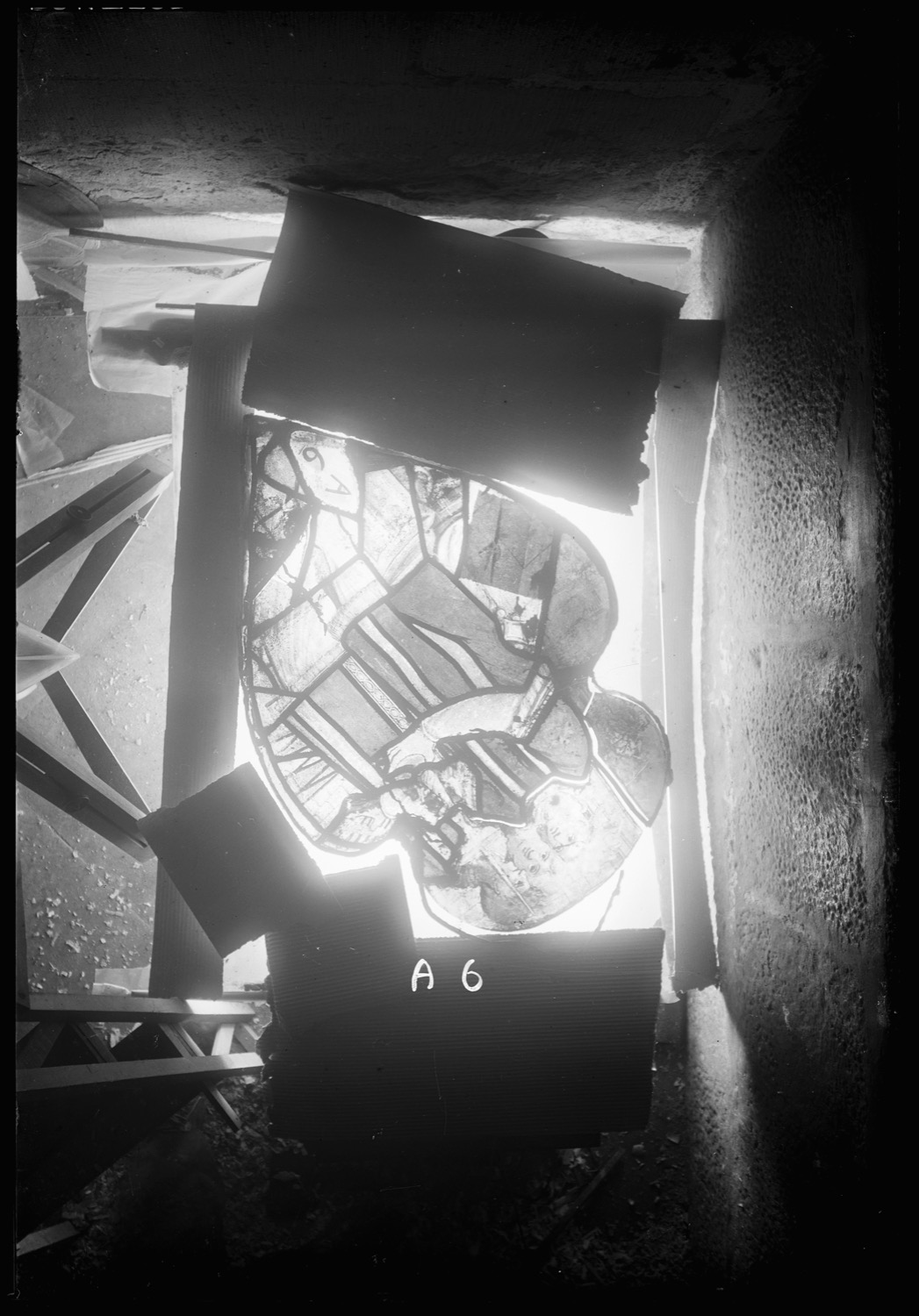 Panneau de vitrail A6 [Baie 13]