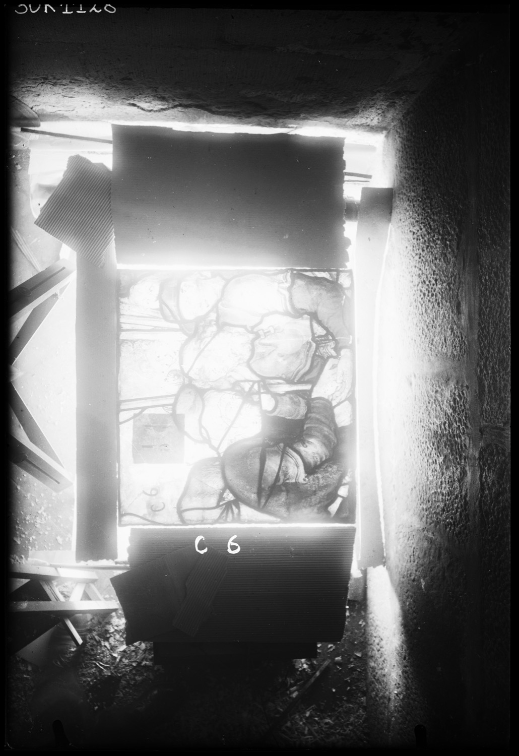 Panneau de vitrail C6 [Baie 103]