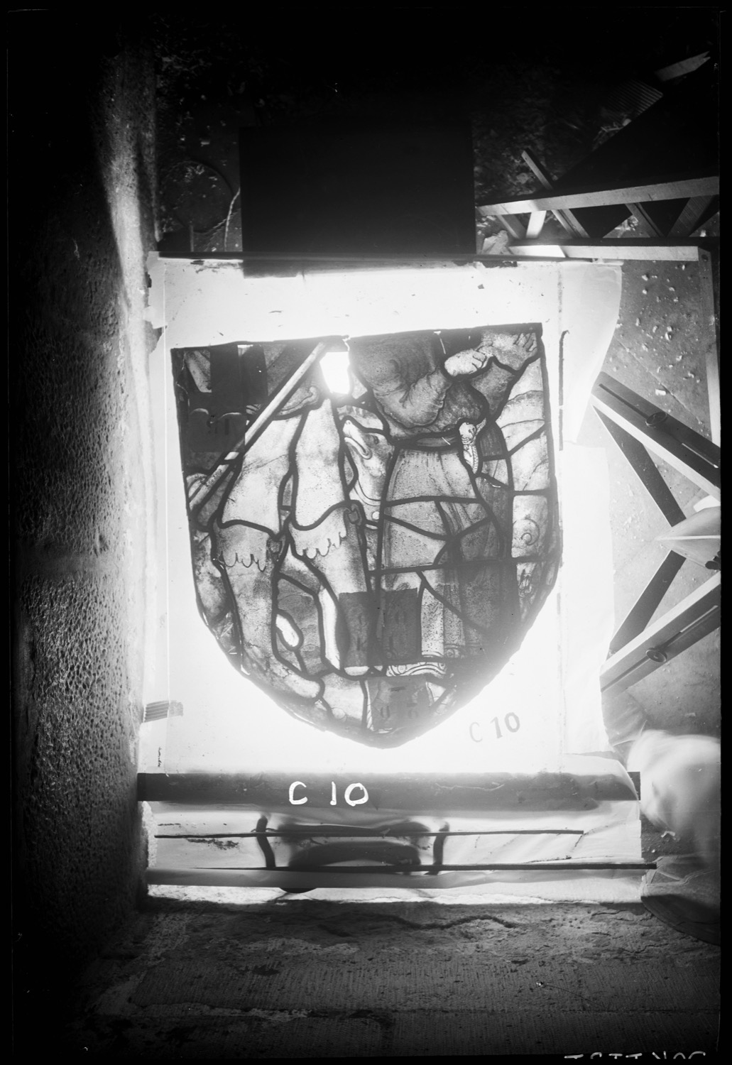 Panneau de vitrail C10 [Baie 101]