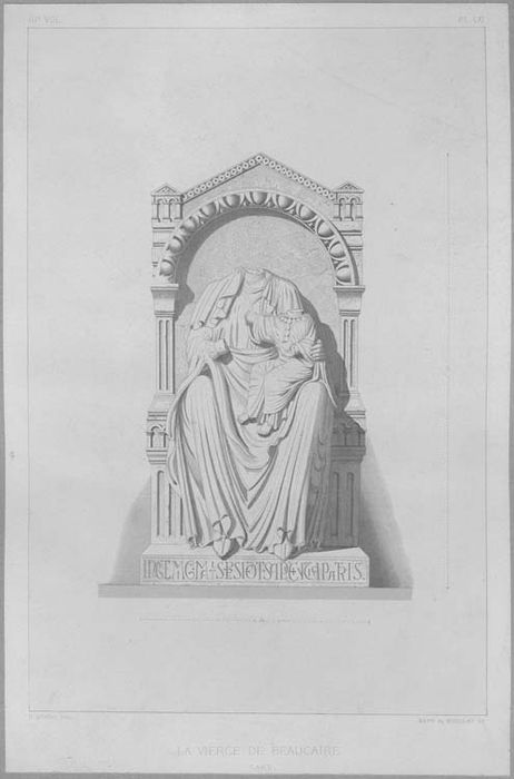 statue : Vierge à l'Enfant - © Ministère de la Culture (France), Médiathèque du patrimoine et de la photographie, diffusion RMN-GP