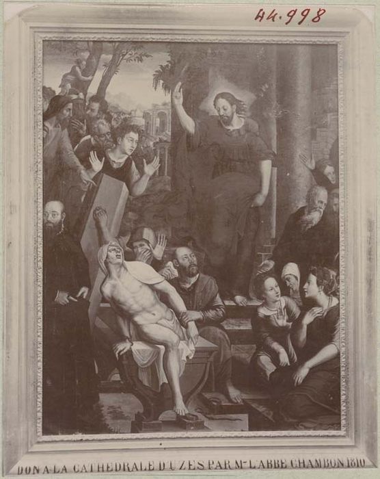 tableau : la Résurrection de Lazare - © Ministère de la Culture (France), Médiathèque du patrimoine et de la photographie, diffusion RMN-GP