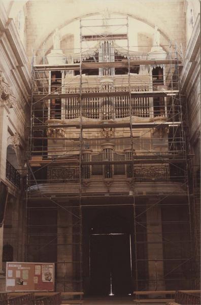 orgue de tribune : buffet d'orgue, vue générale - © Ministère de la Culture (France), Médiathèque du patrimoine et de la photographie (objets mobiliers), tous droits réservés