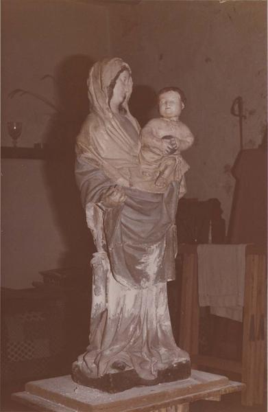 Statue : Vierge à l'Enfant dite Notre-Dame de Rousigue