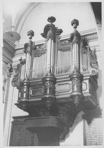 orgue de tribune, vue générale