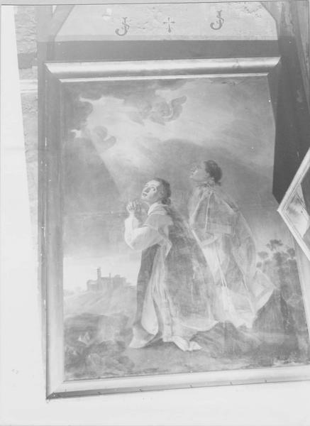 tableau : saint Faustin et saint Jovite priant, vue générale