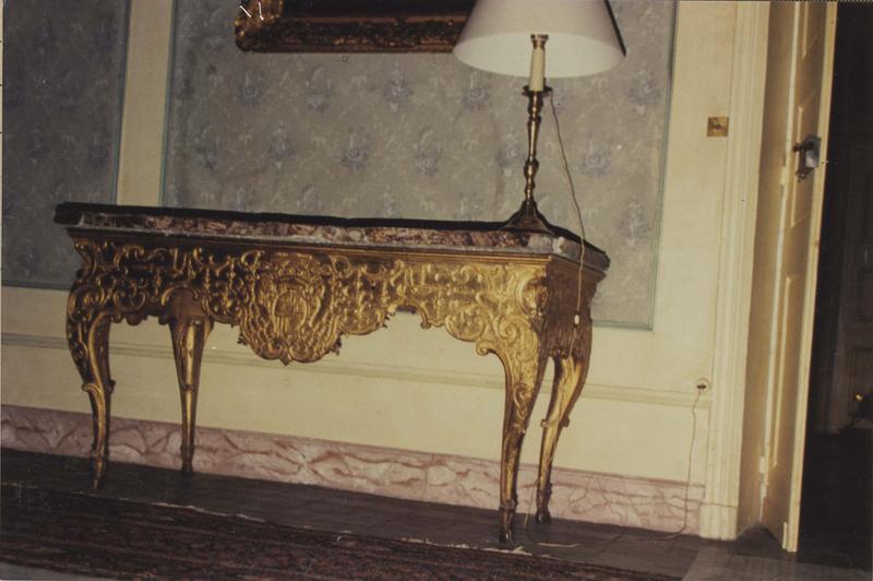 table à gibier, vue générale