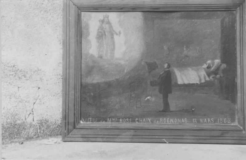 ex-voto, tableau, vue générale