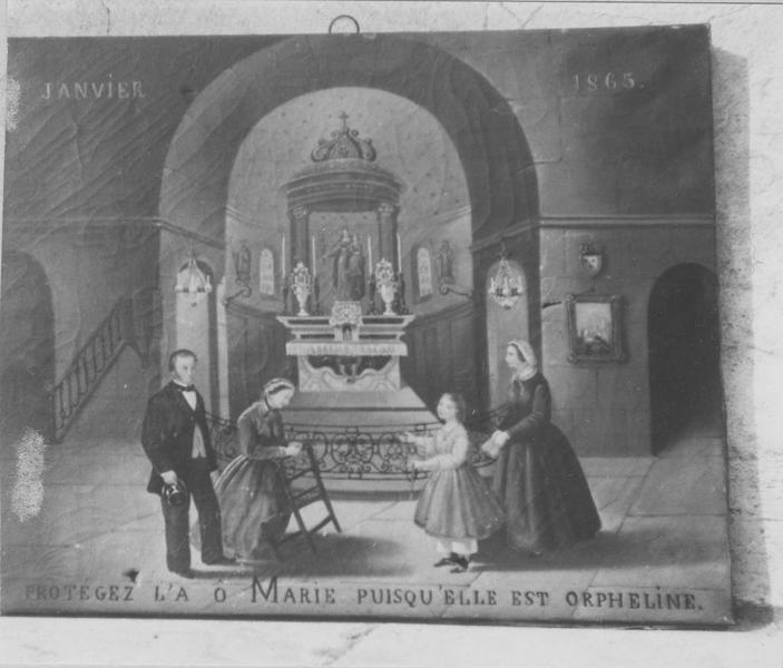 ex-voto, tableau, vue générale