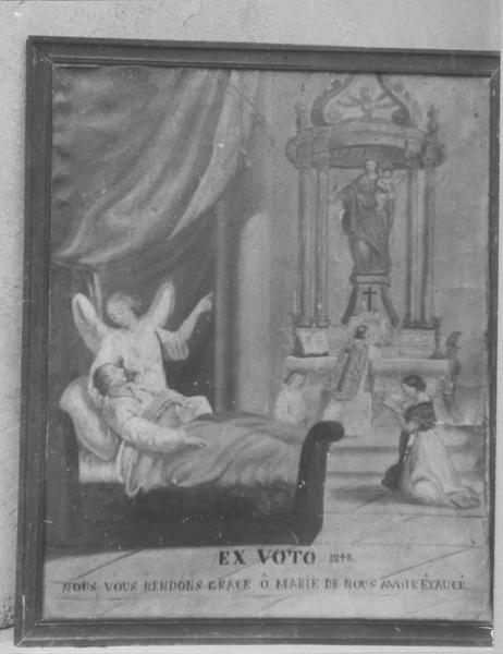ex-voto, tableau, vue générale - © Ministère de la Culture (France), Médiathèque du patrimoine et de la photographie, diffusion RMN-GP