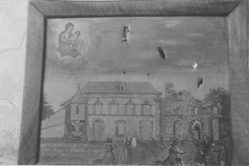 ex-voto, tableau, vue générale