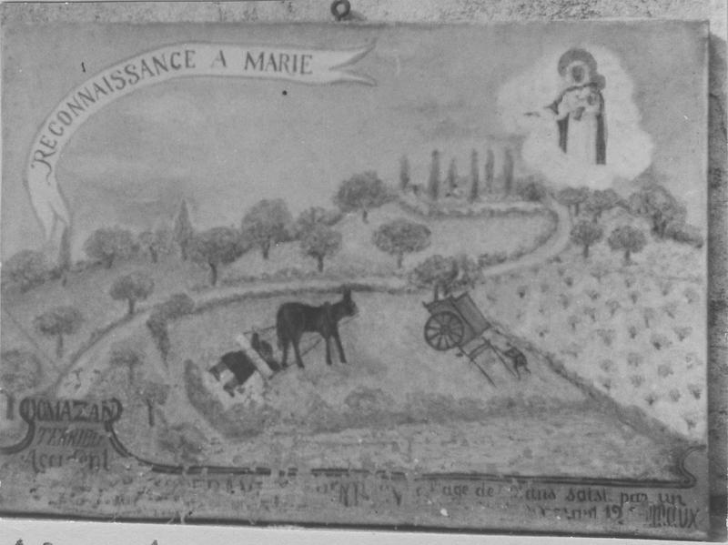 ex-voto, tableau, vue générale