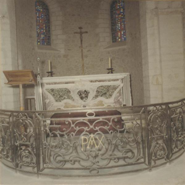 maître-autel, vue générale - © Ministère de la Culture (France), Médiathèque du patrimoine et de la photographie (objets mobiliers), tous droits réservés