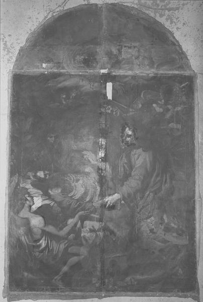 tableau : la mort de saint Joseph, vue générale