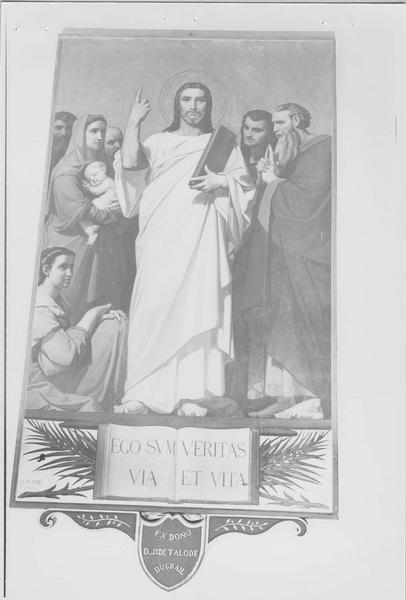 tableau : le Christ, vue générale