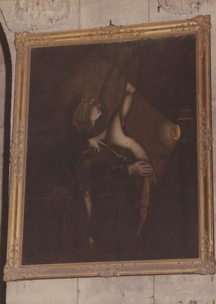 tableau : saint Sébastien secouru par la veuve Irène, vue générale - © Ministère de la Culture (France), Médiathèque du patrimoine et de la photographie (objets mobiliers), tous droits réservés