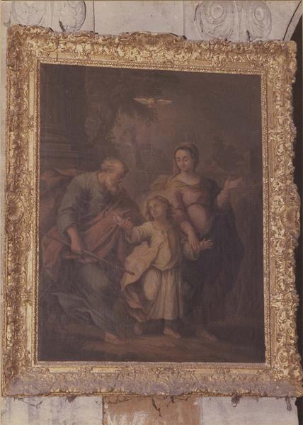 tableau : la Sainte Famille, vue générale - © Ministère de la Culture (France), Médiathèque du patrimoine et de la photographie (objets mobiliers), tous droits réservés